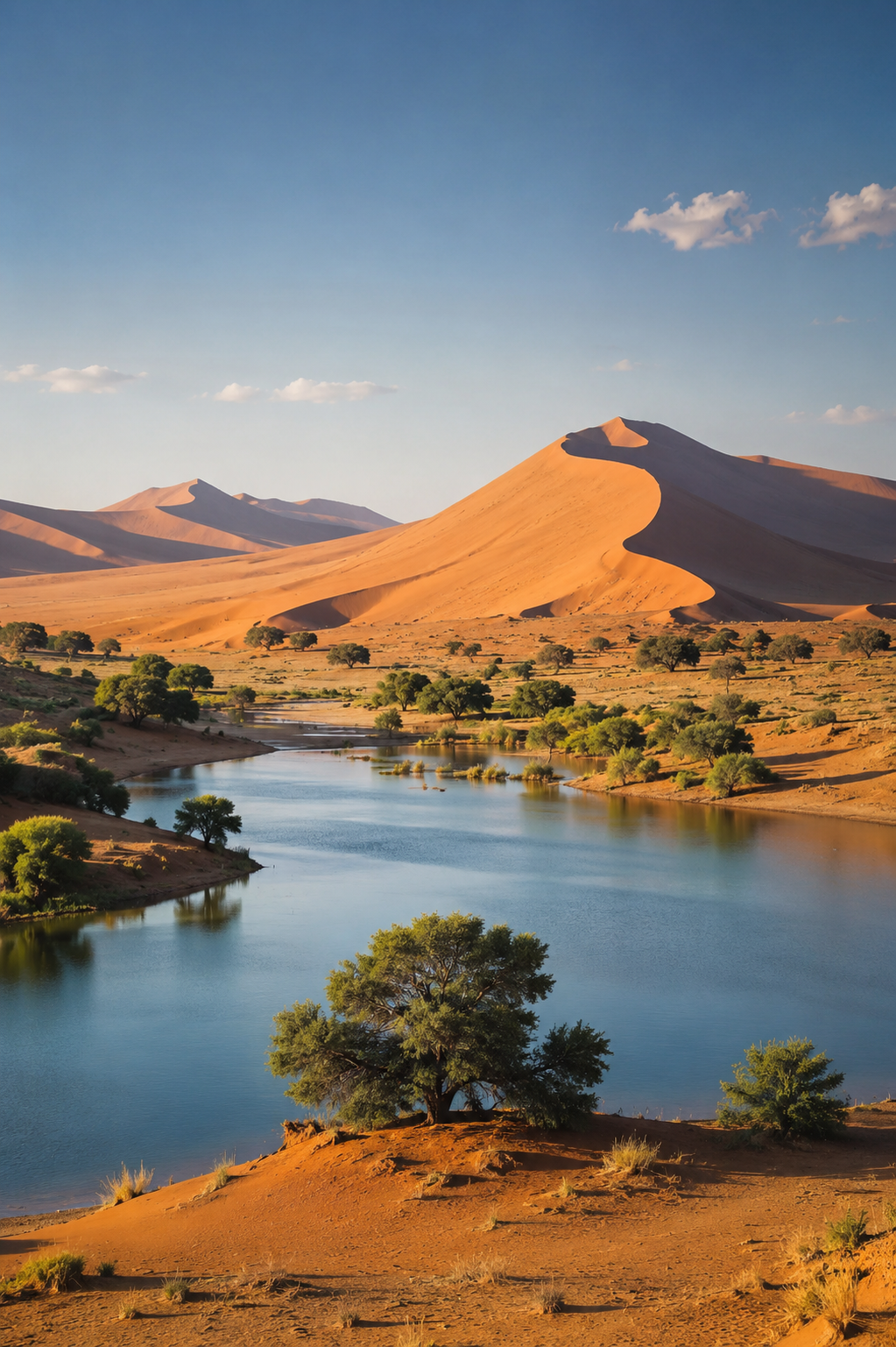 Namibian desert wilderness