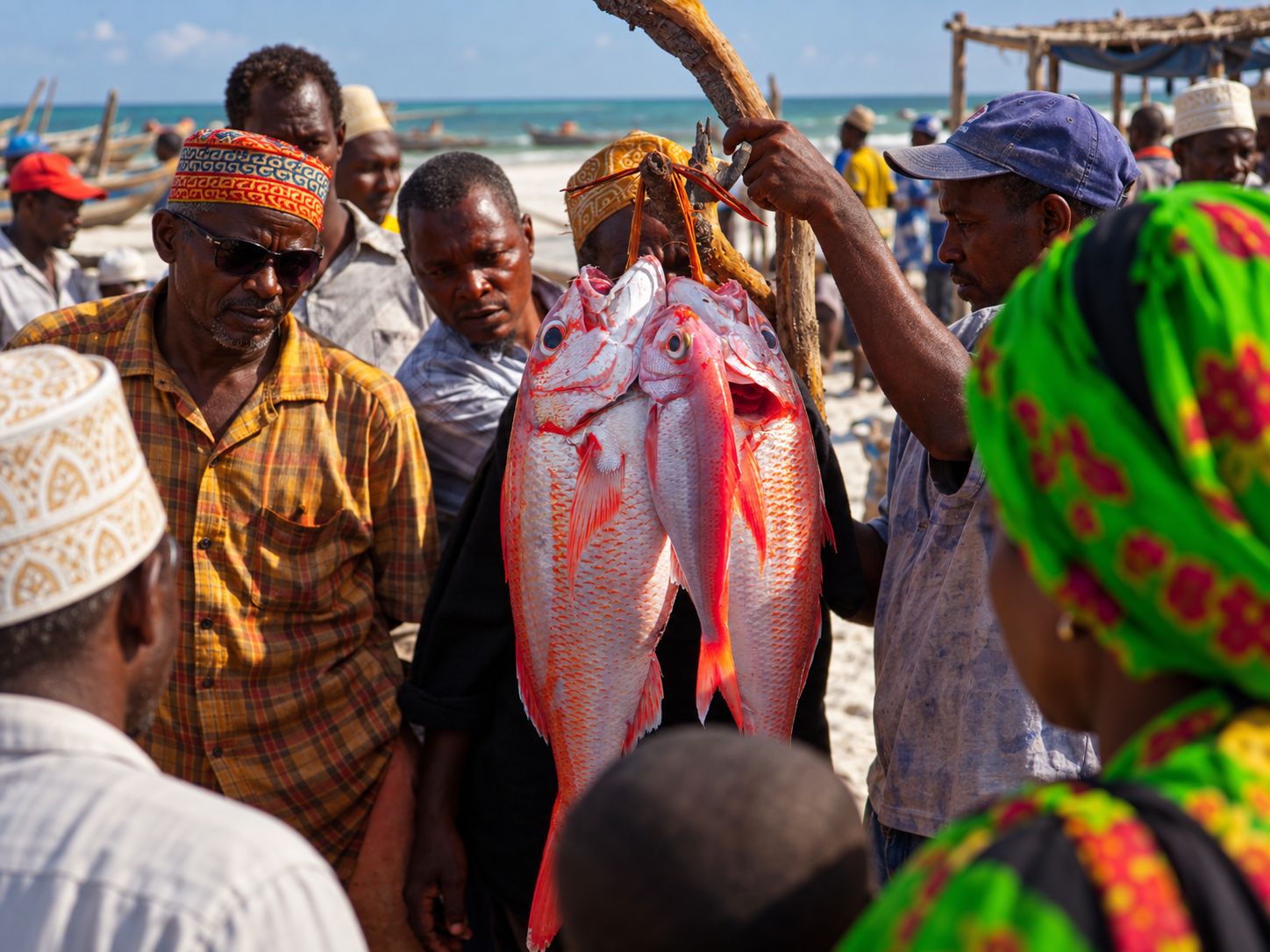 Cultural experience during an African journey