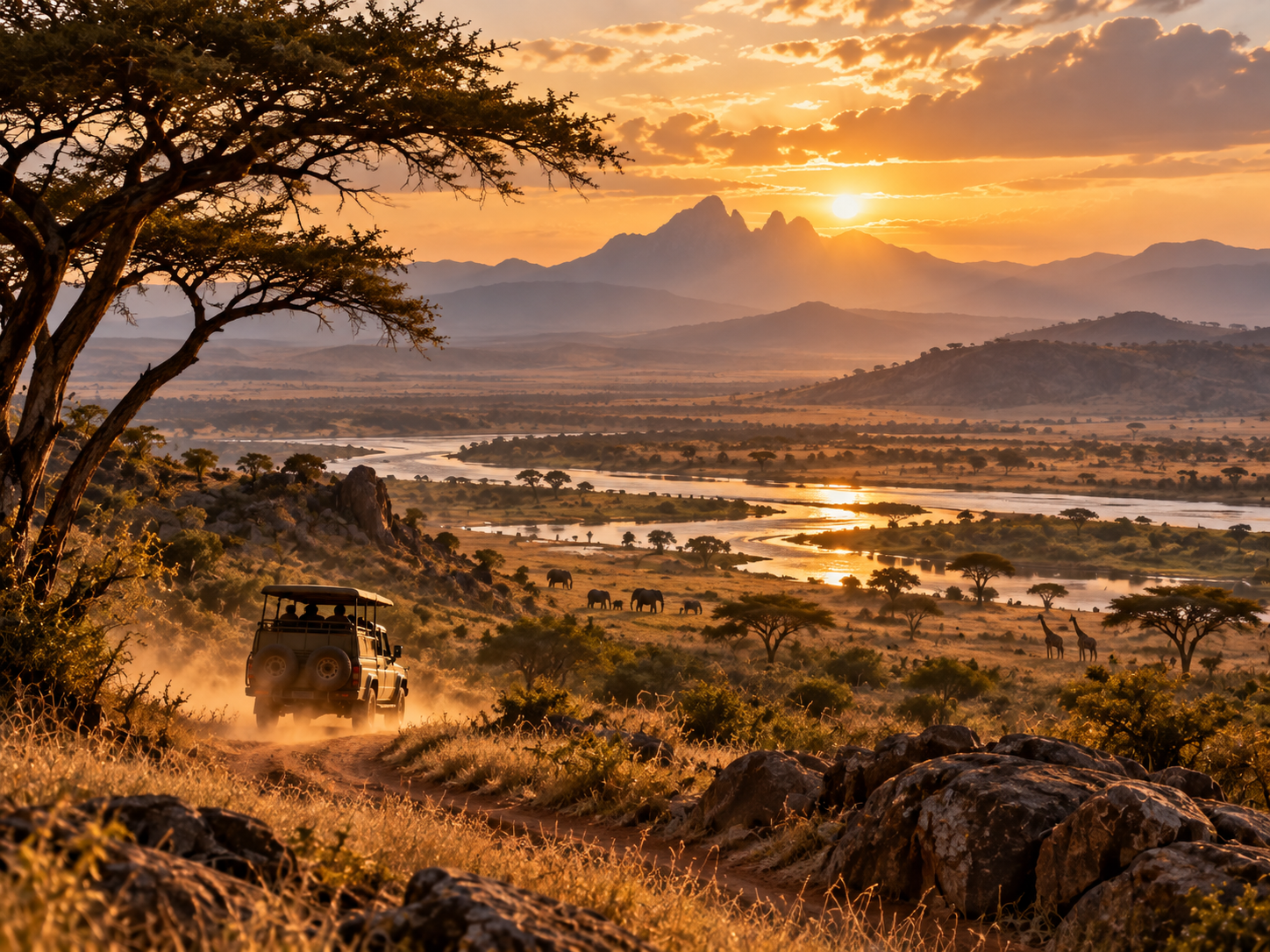 African wilderness and safari destination