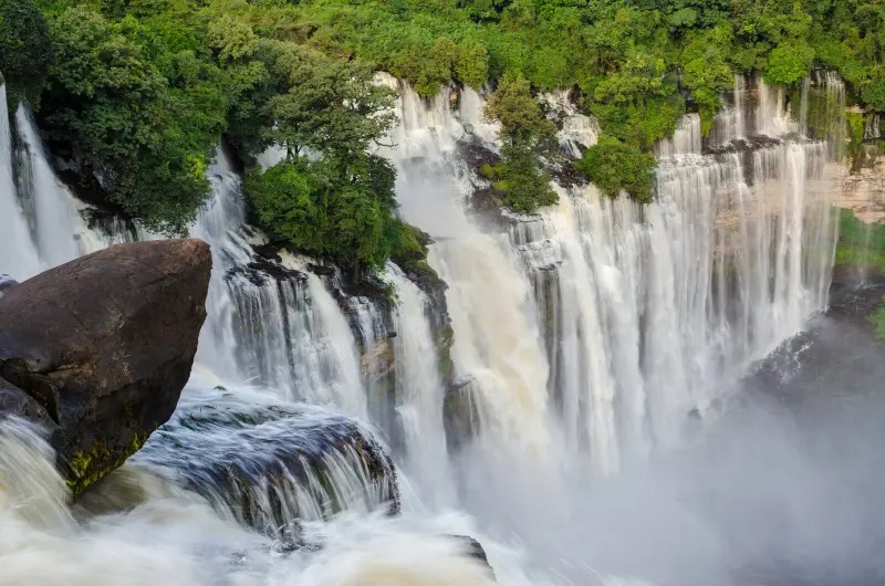 Kalandula Falls in Angola