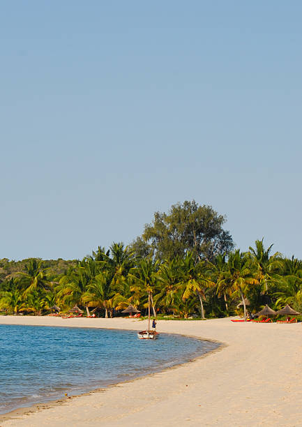 Mozambique Indian Ocean coastline