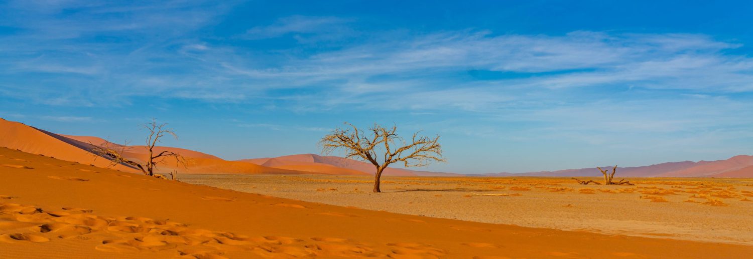 Remote African wilderness landscape